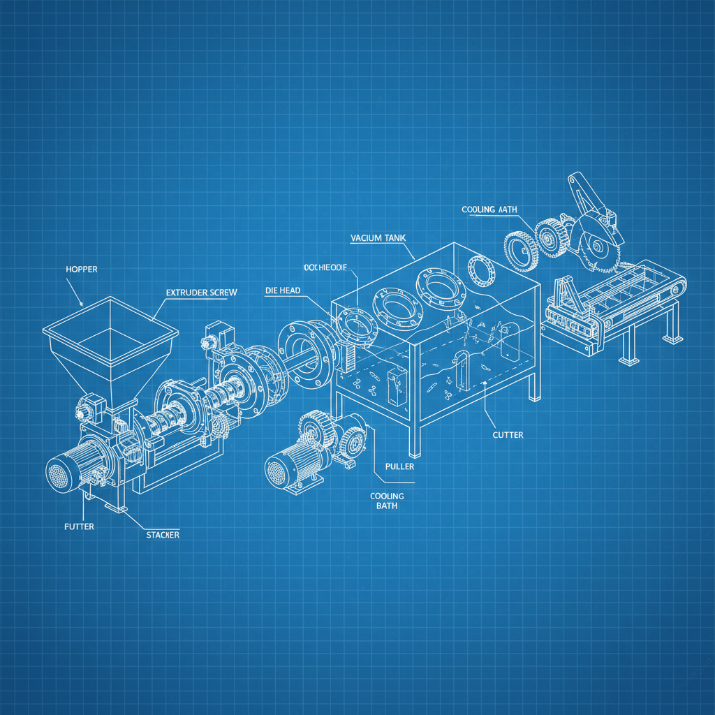 Optimizing Plastic Pipe Production Line Efficiency and Quality Control