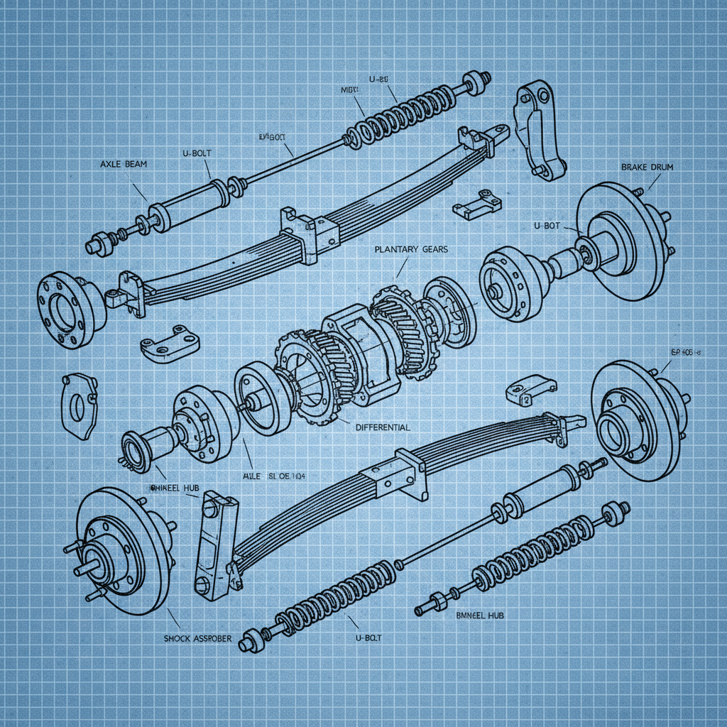 Comprehensive Guide to Trailer Axles and Springs for Safe and Efficient Towing