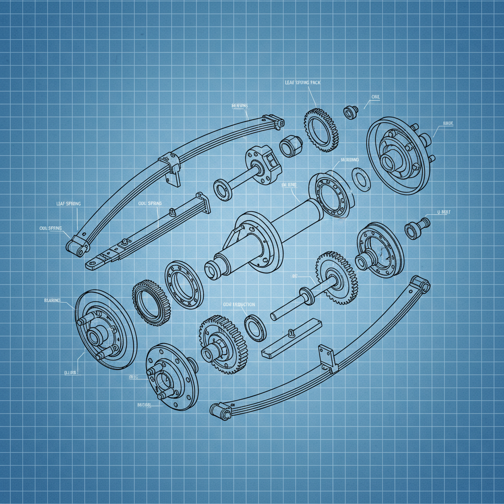 Comprehensive Guide to Trailer Axles and Springs for Safe and Efficient Towing