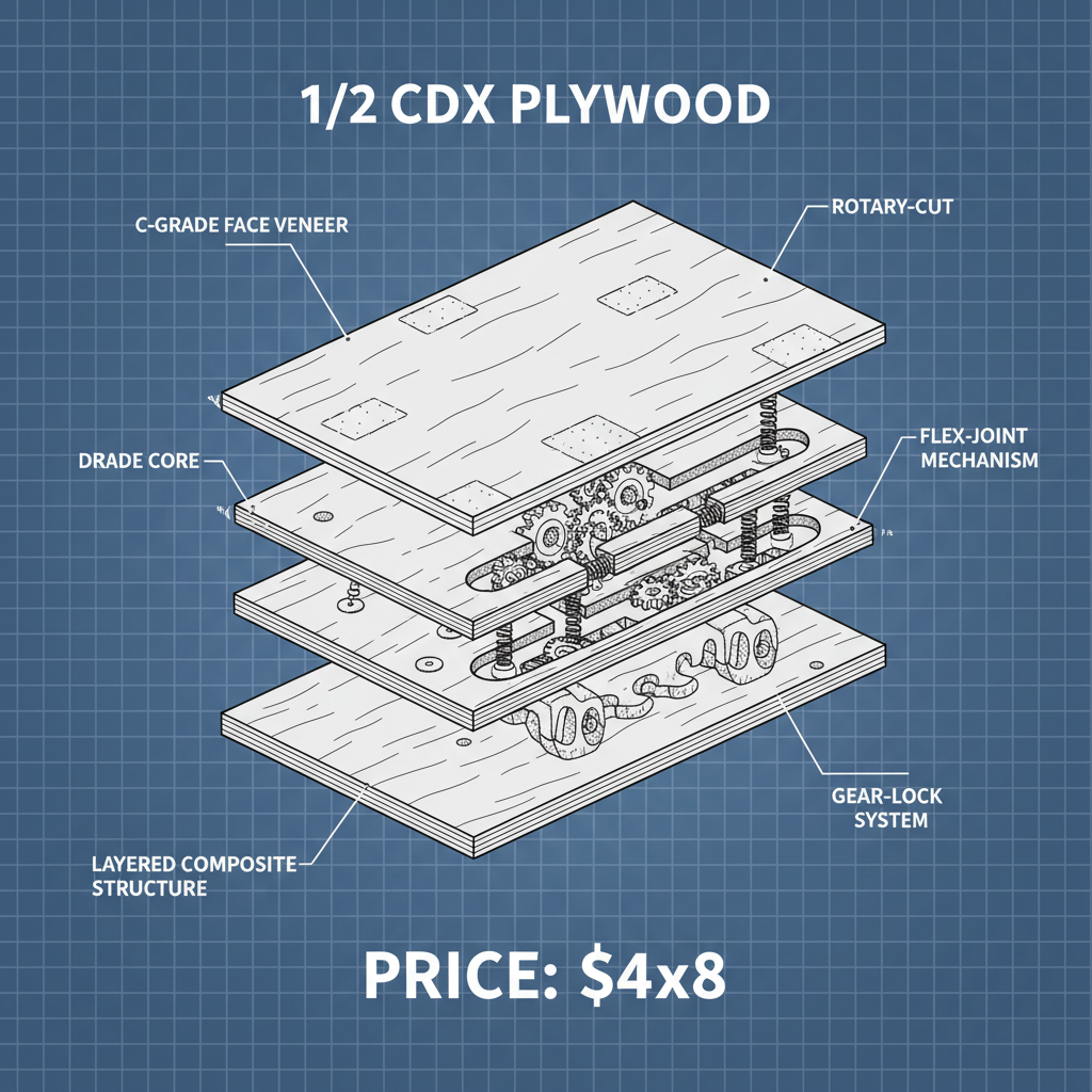Comprehensive Guide to 1 2 CDX Plywood Price 4x8 for Construction Projects