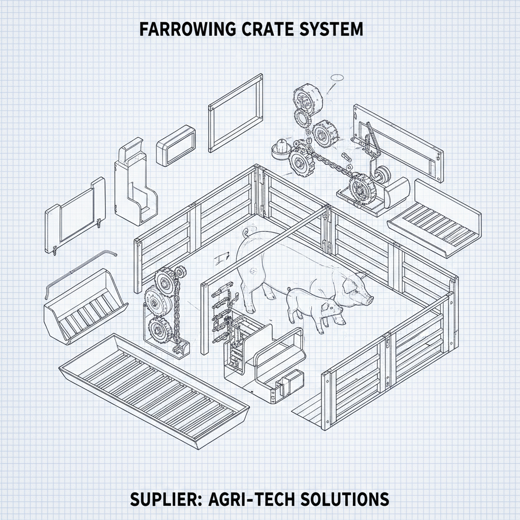 Choosing the Ideal Farrowing Crates Supplier for Swine Operation Success
