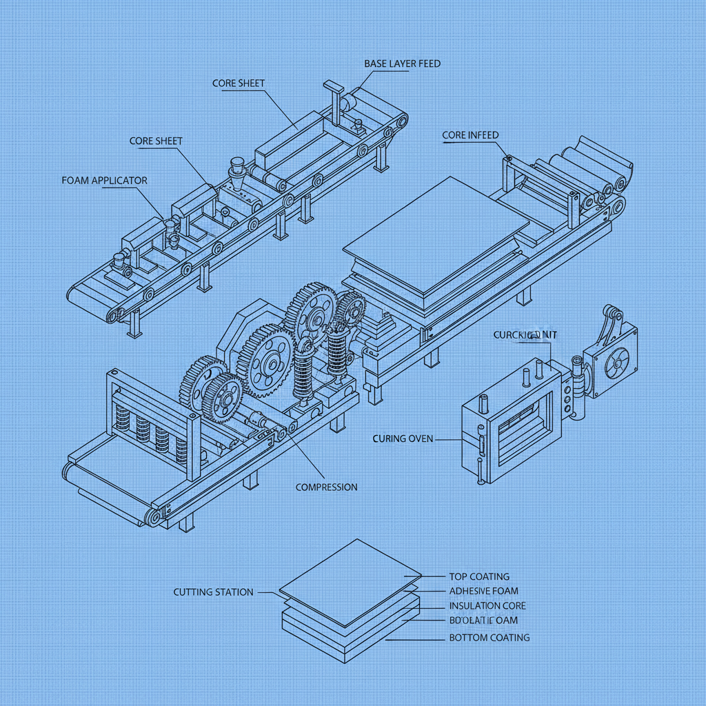 Investing in a High Quality Chinese Sandwich Panel Production Line