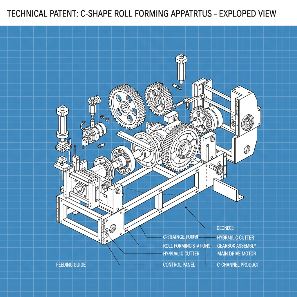China C Shape Roll Forming Machine for Efficient Metal Production