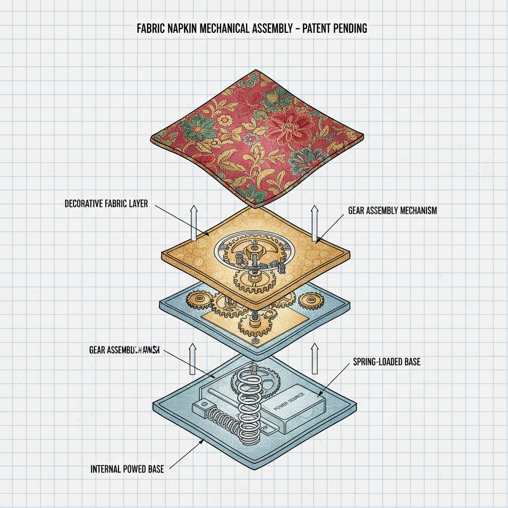 Elevate Your Dining Experience with Stunning Full Color Fabric Napkins