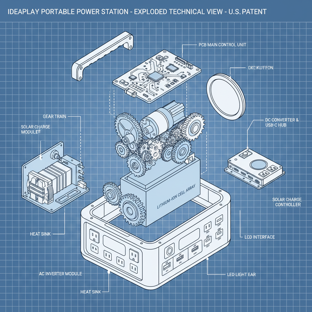 Ideaplay Portable Power Station Your Ultimate Power Solution for Any Adventure