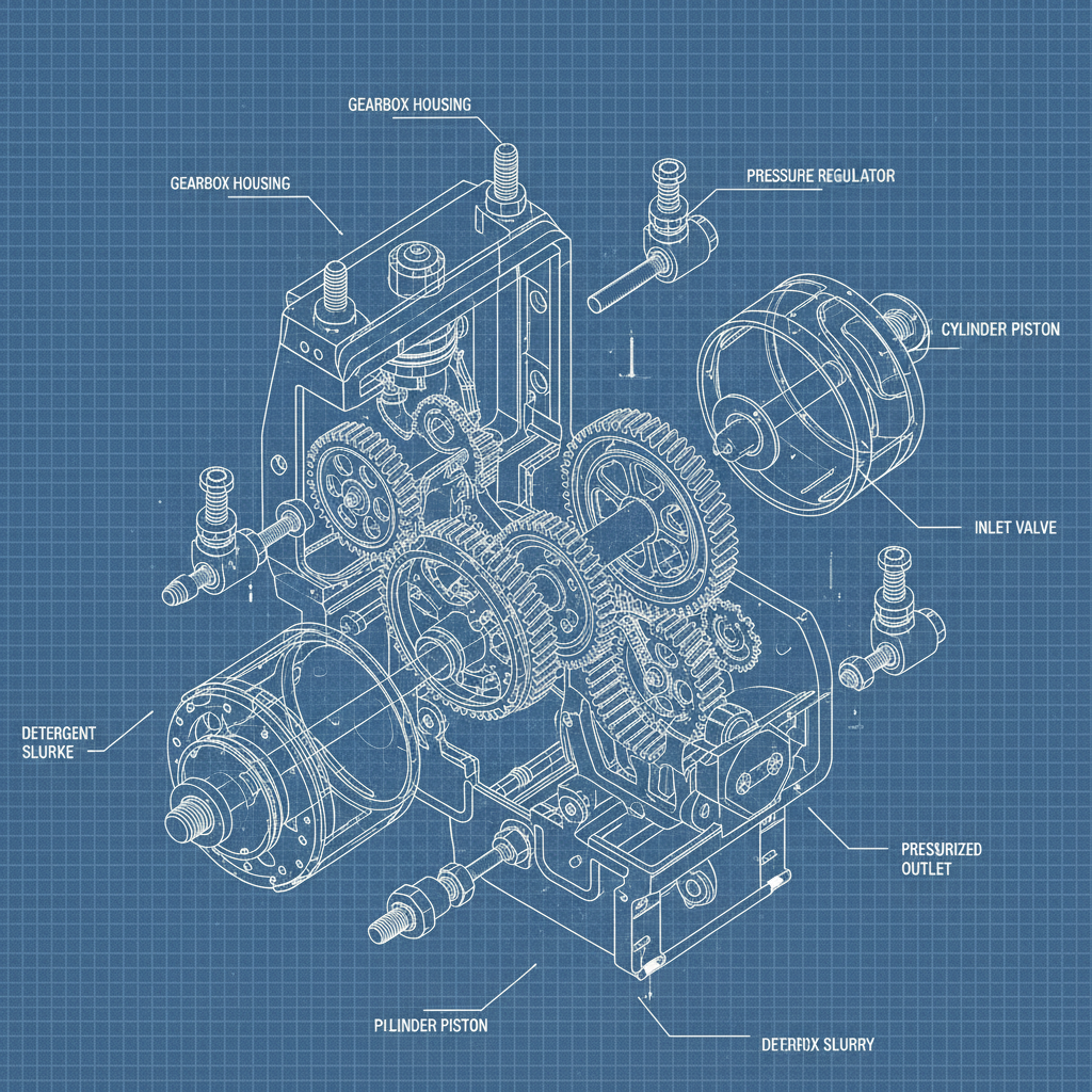 High Quality High Pressure Pump for Detergent Slurry Solutions and Applications