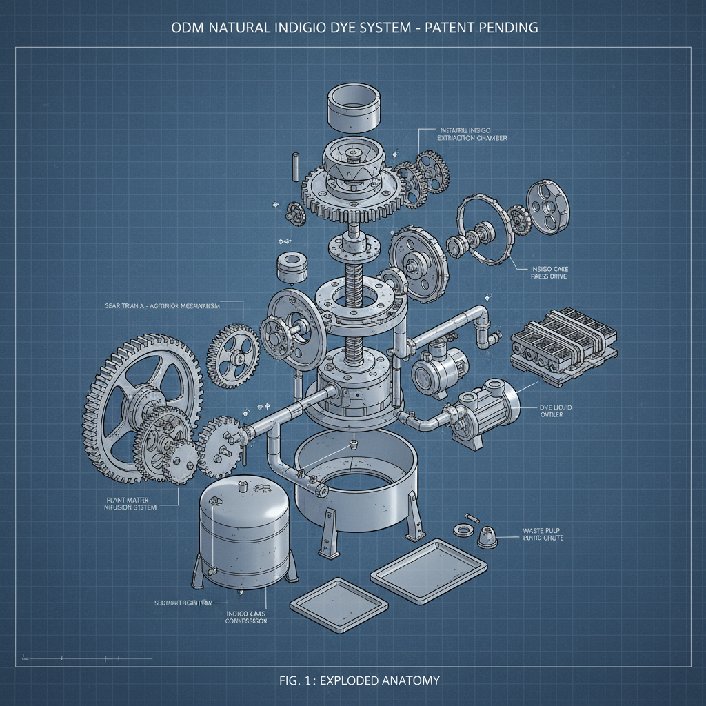 ODM Indigo Dye Natural Solutions for Sustainable Textile Manufacturing