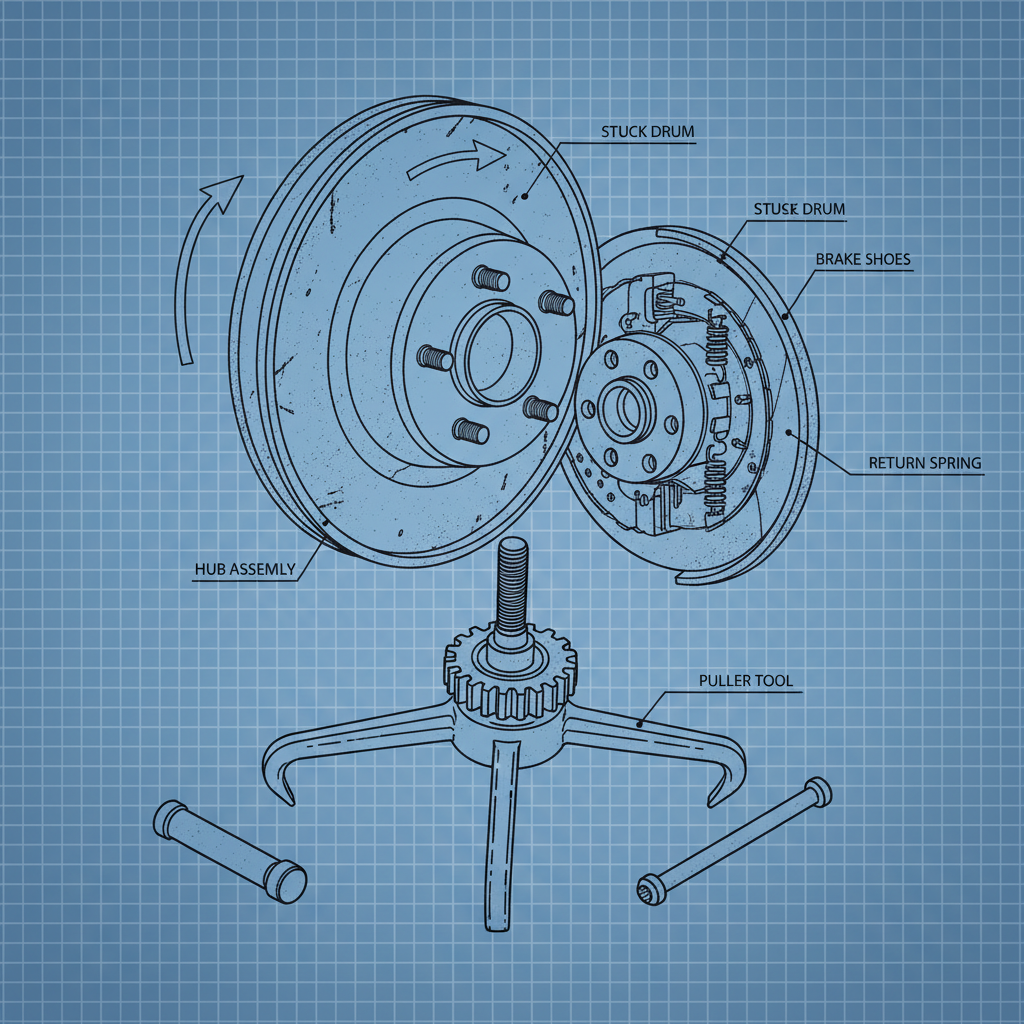 A Comprehensive Guide on How to Remove a Stuck Brake Drum Effectively