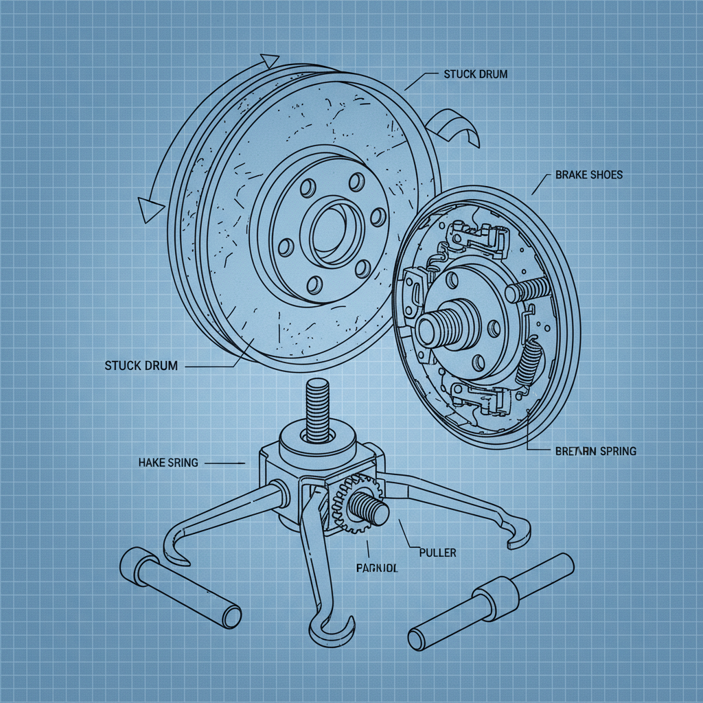 A Comprehensive Guide on How to Remove a Stuck Brake Drum Effectively