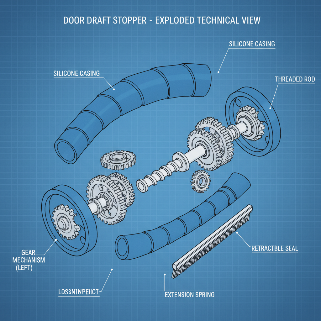 Maximize Home Comfort with a High Quality Silicone Door Draft Stopper
