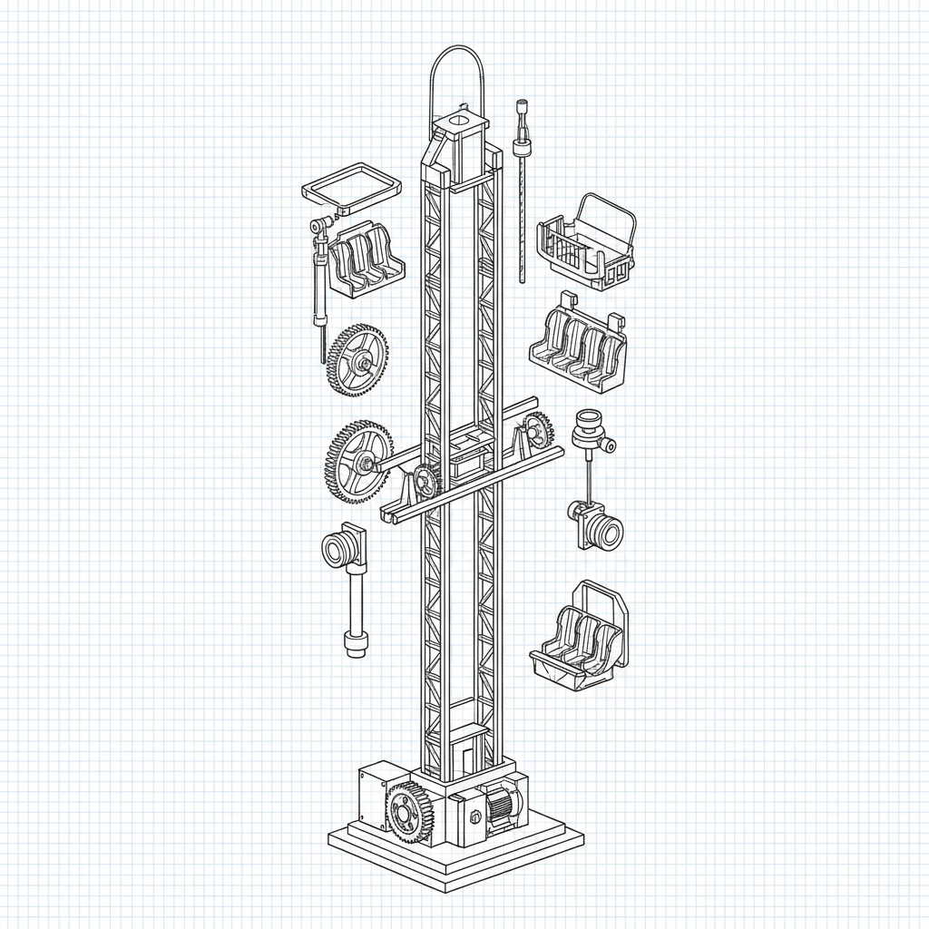 Experience the Ultimate Thrill with a Cutting Edge Drop Tower Ride