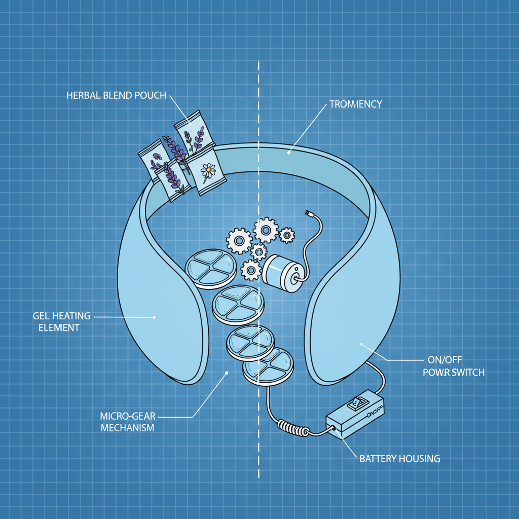 Experience Soothing Relief with a Herbal Neck Heating Pad for Pain Management