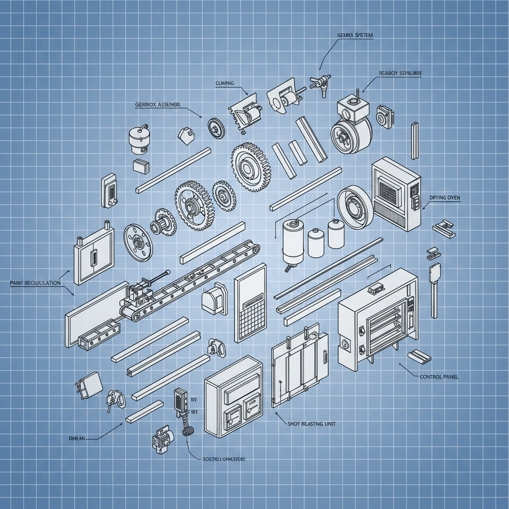 Fully Automatic Painting Line for Steel Structure Optimizes Production Fully Automatic Painting Line for Steel Structure Optimizes Production