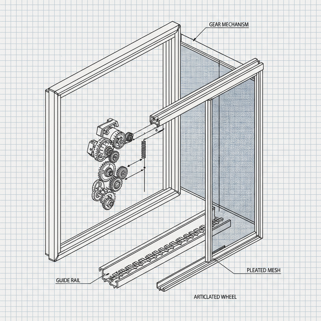 Maximize Comfort with a High Quality Folding Door Mosquito Net for Your Home