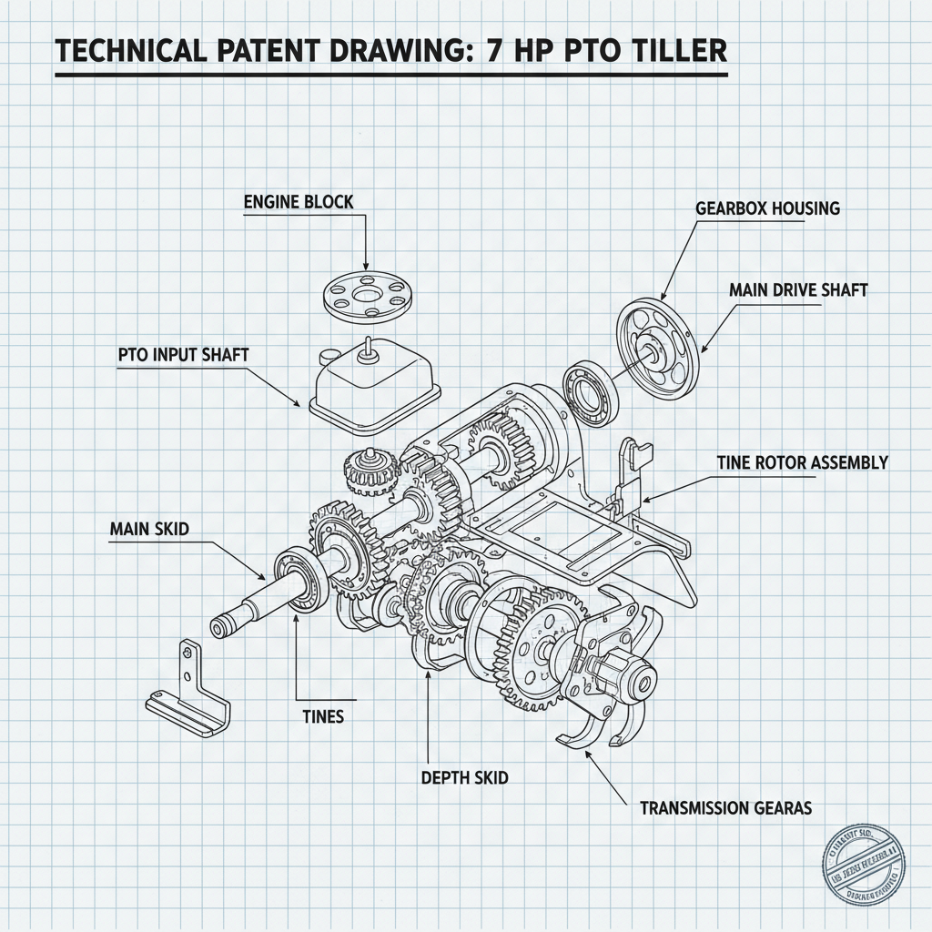 Maximize Your Farm Efficiency with a Robust 7 PTO Tiller