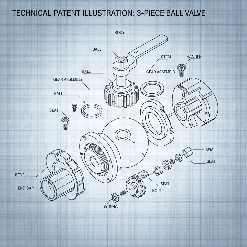 Find a Reliable 3 Piece Ball Valve Supplier for Industrial Needs