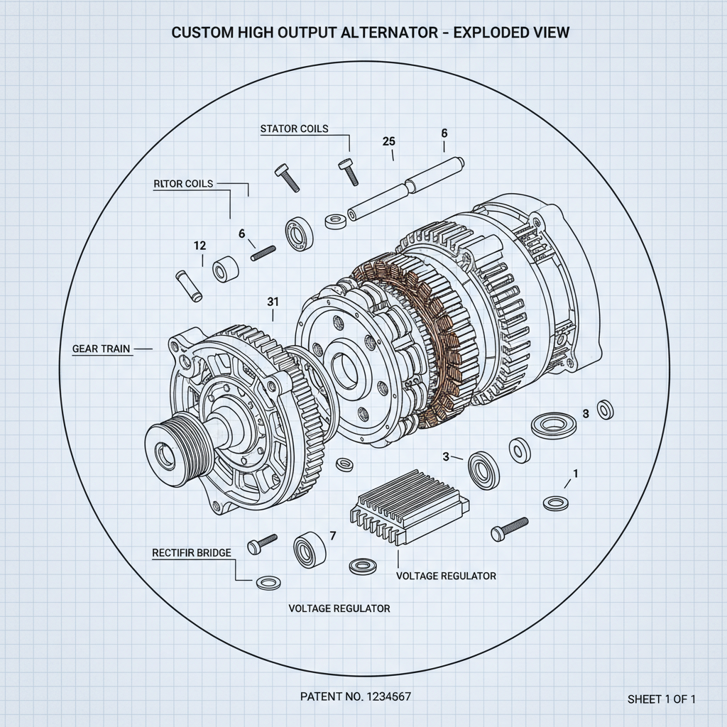 Maximize Performance with a Custom High Output Alternator Solution