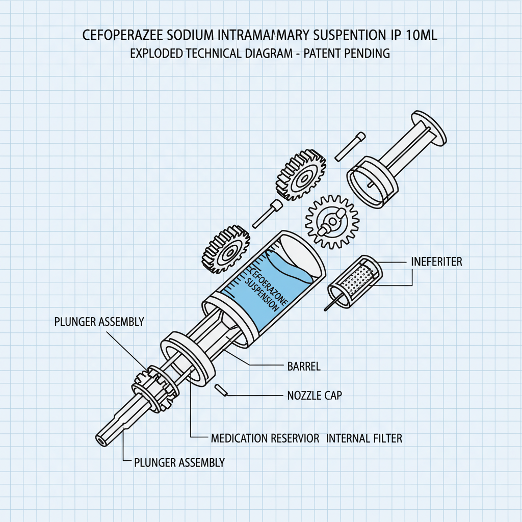 Cefoperazone Sodium Intramammary Suspension IP 10ml A Comprehensive Veterinary Guide