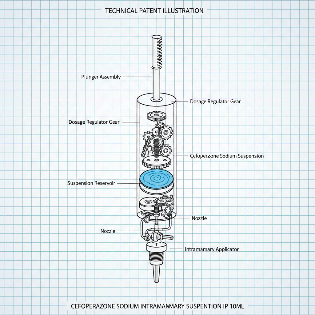 Cefoperazone Sodium Intramammary Suspension IP 10ml A Comprehensive Veterinary Guide