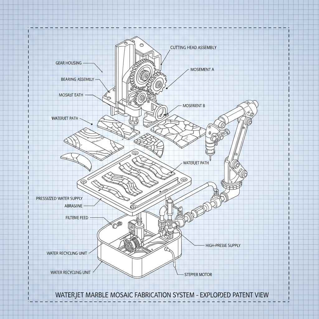 Sonmacistone Elevates Spaces with Exquisite Waterjet Marble Mosaic Designs