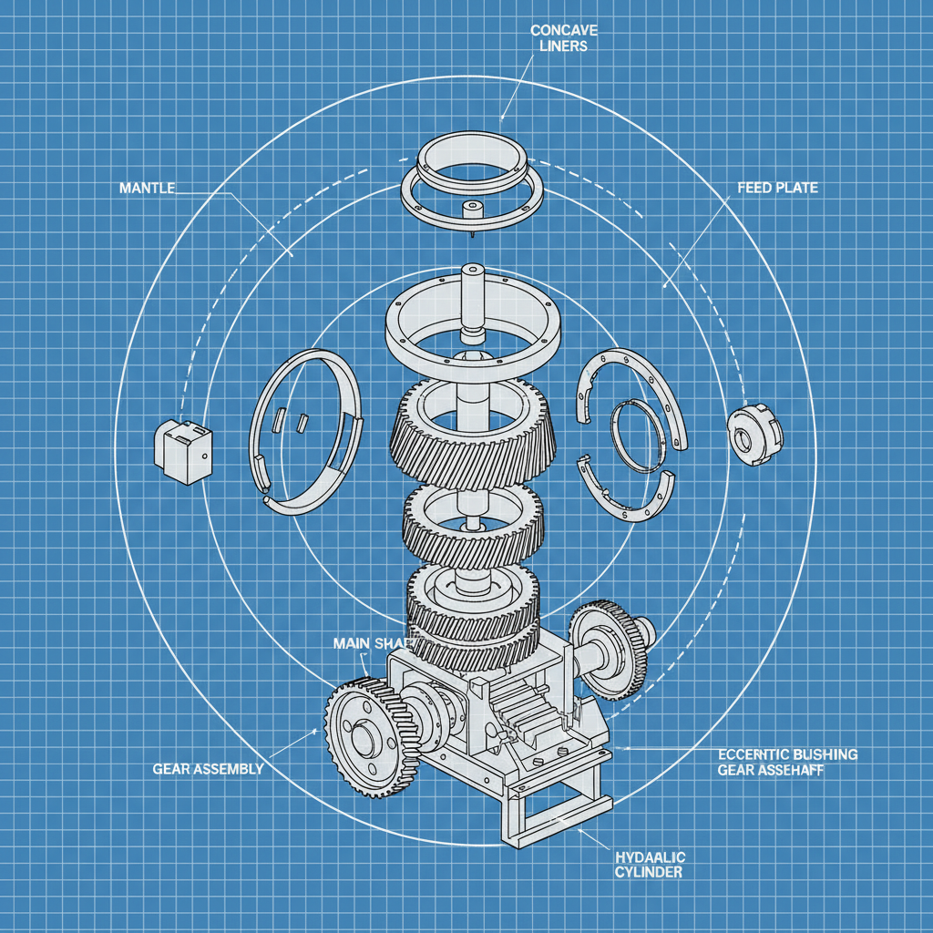 Maximize Cone Rock Crusher Performance with Quality Crusher Wear Parts Replaced