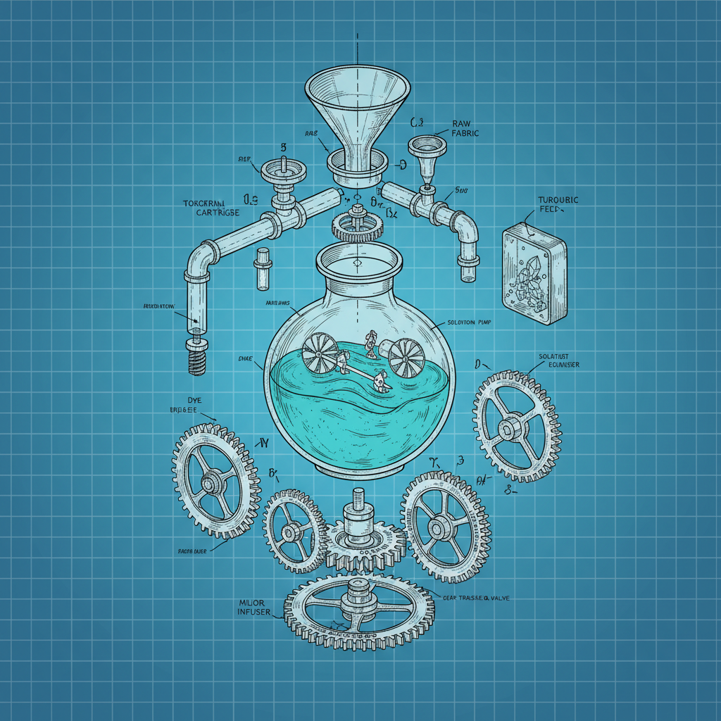 Exploring the Vibrant World of Turquoise Fabric Dye and Application Techniques