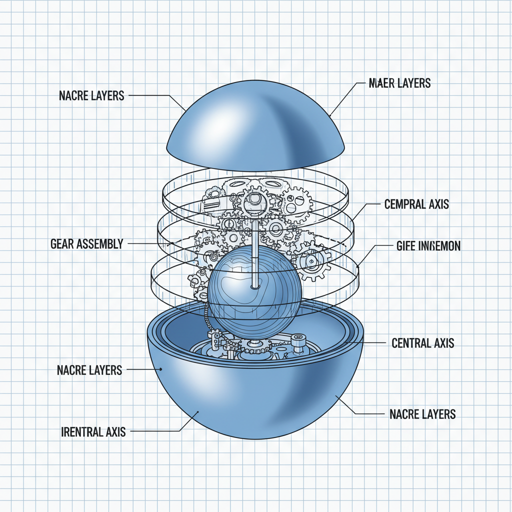 Discover the Beauty of High Quality Blue Pearl Loose Stone for Jewelry