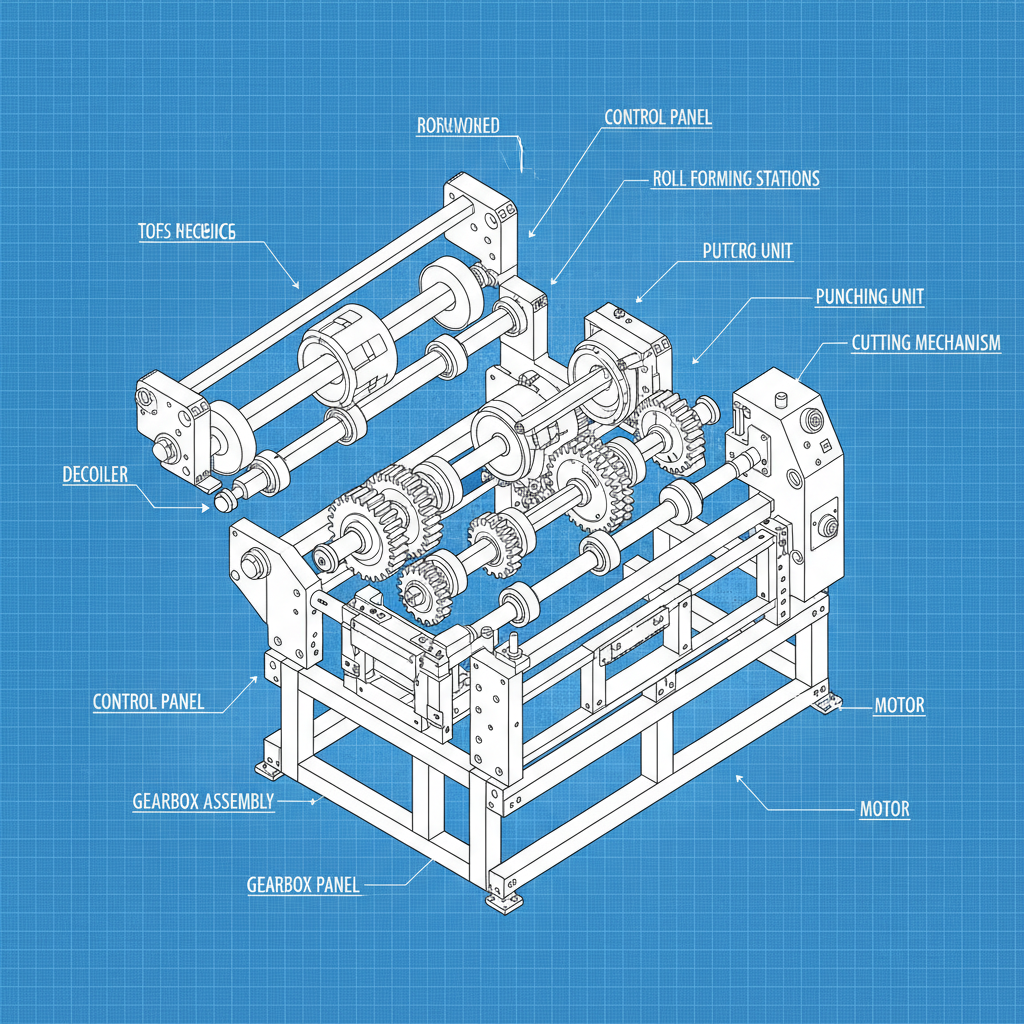 Advanced CZ Purlin Forming Machine for Efficient Steel Construction