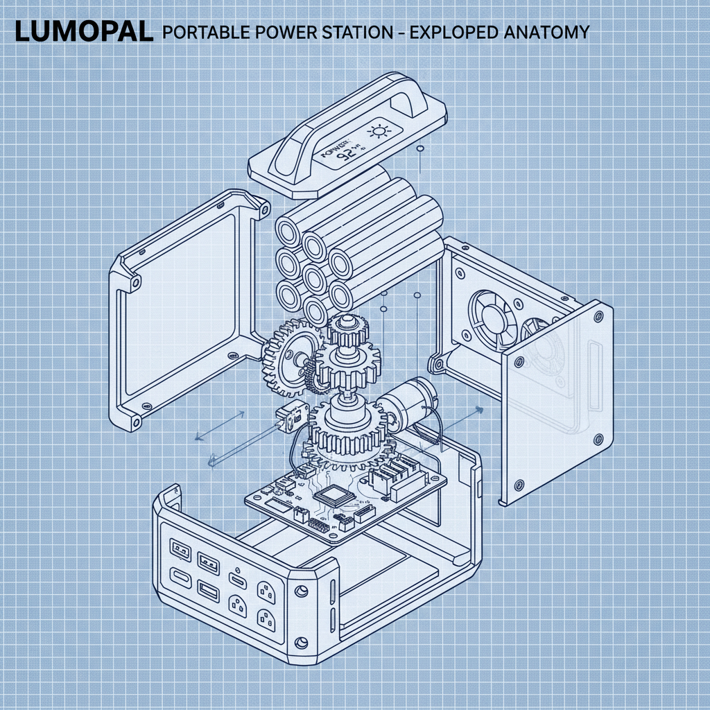 Lumopal Portable Power Station Empowering Your Life On and Off Grid