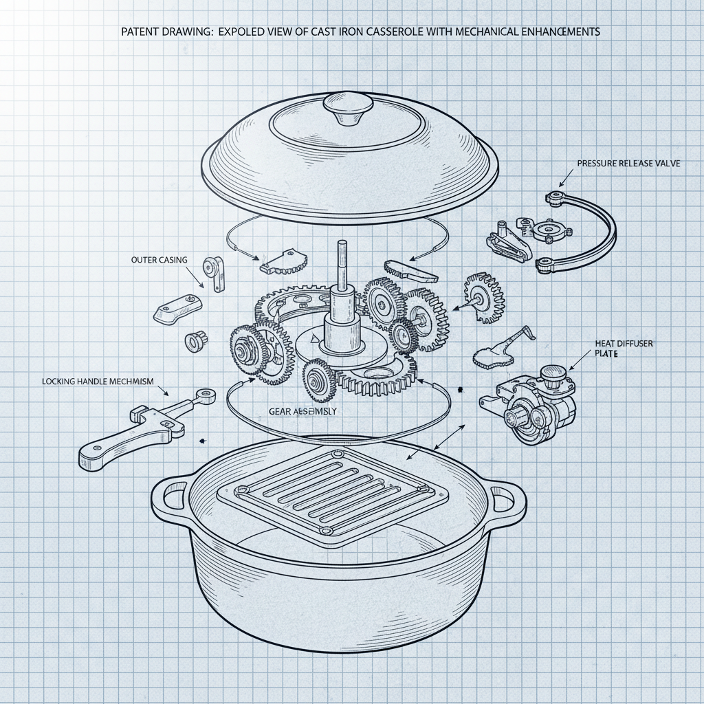 Discover the Enduring Quality of China Iron Casserole Dish Cookware
