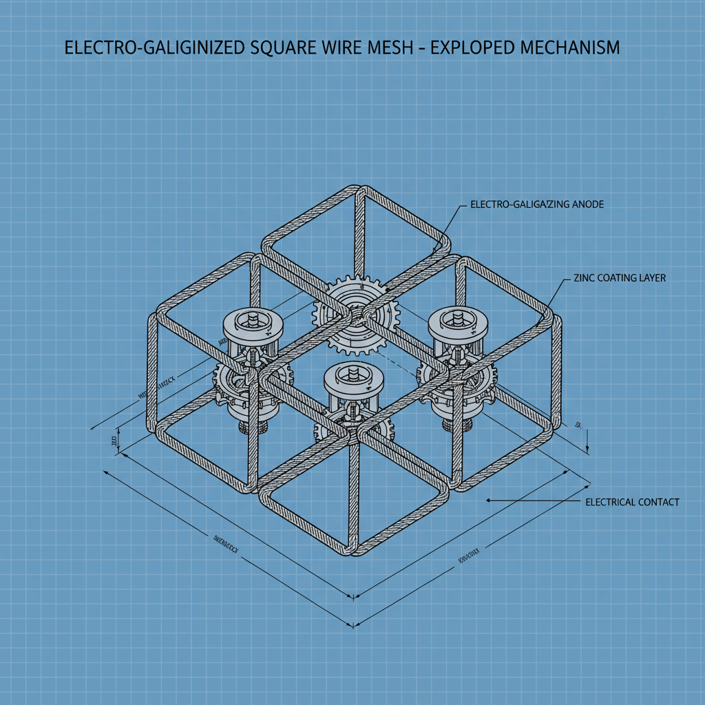 Comprehensive Guide to Electro Galvanized Square Wire Mesh and Its Applications