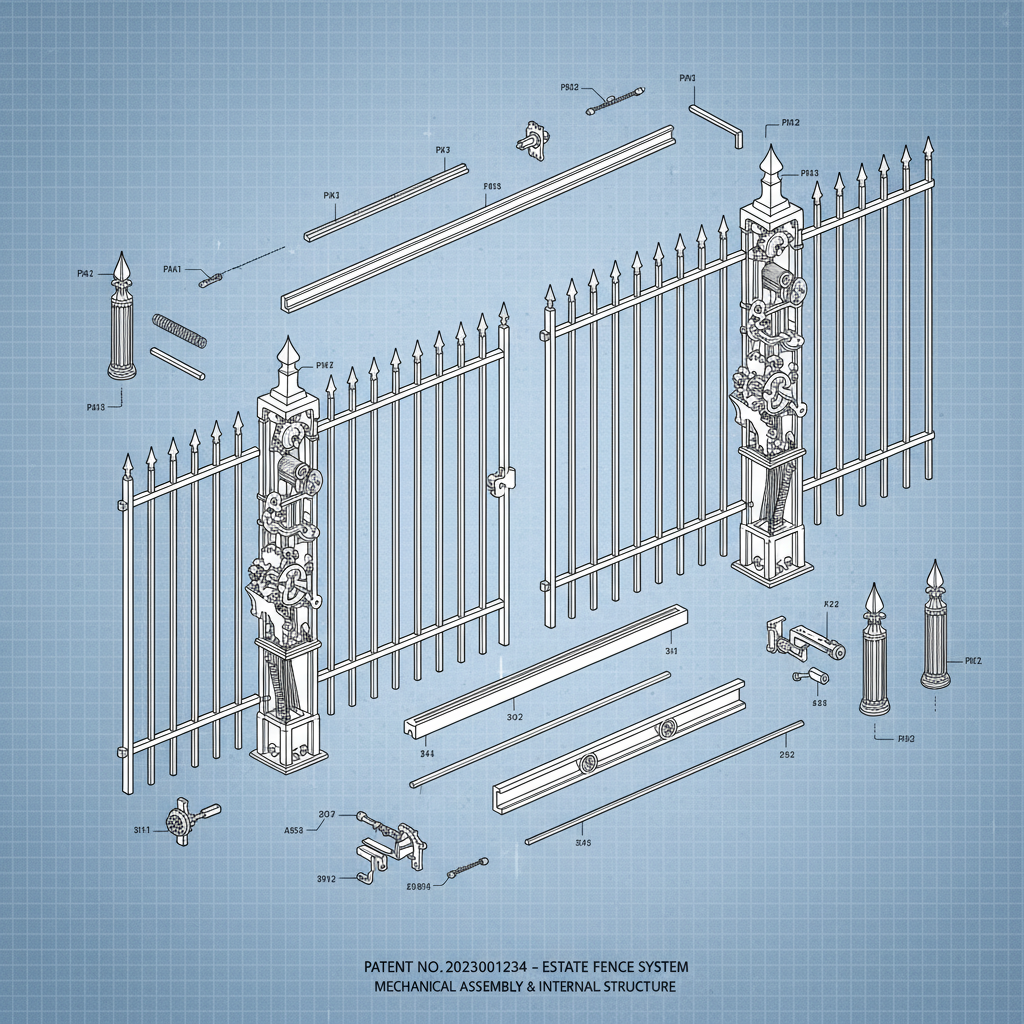 Enhance Your Property with Durable Metal Fences for Estate Security