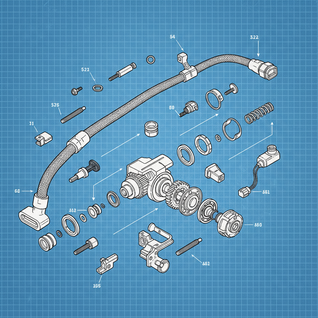 Nissan 300ZX Power Steering Hose Replacement and System Guide