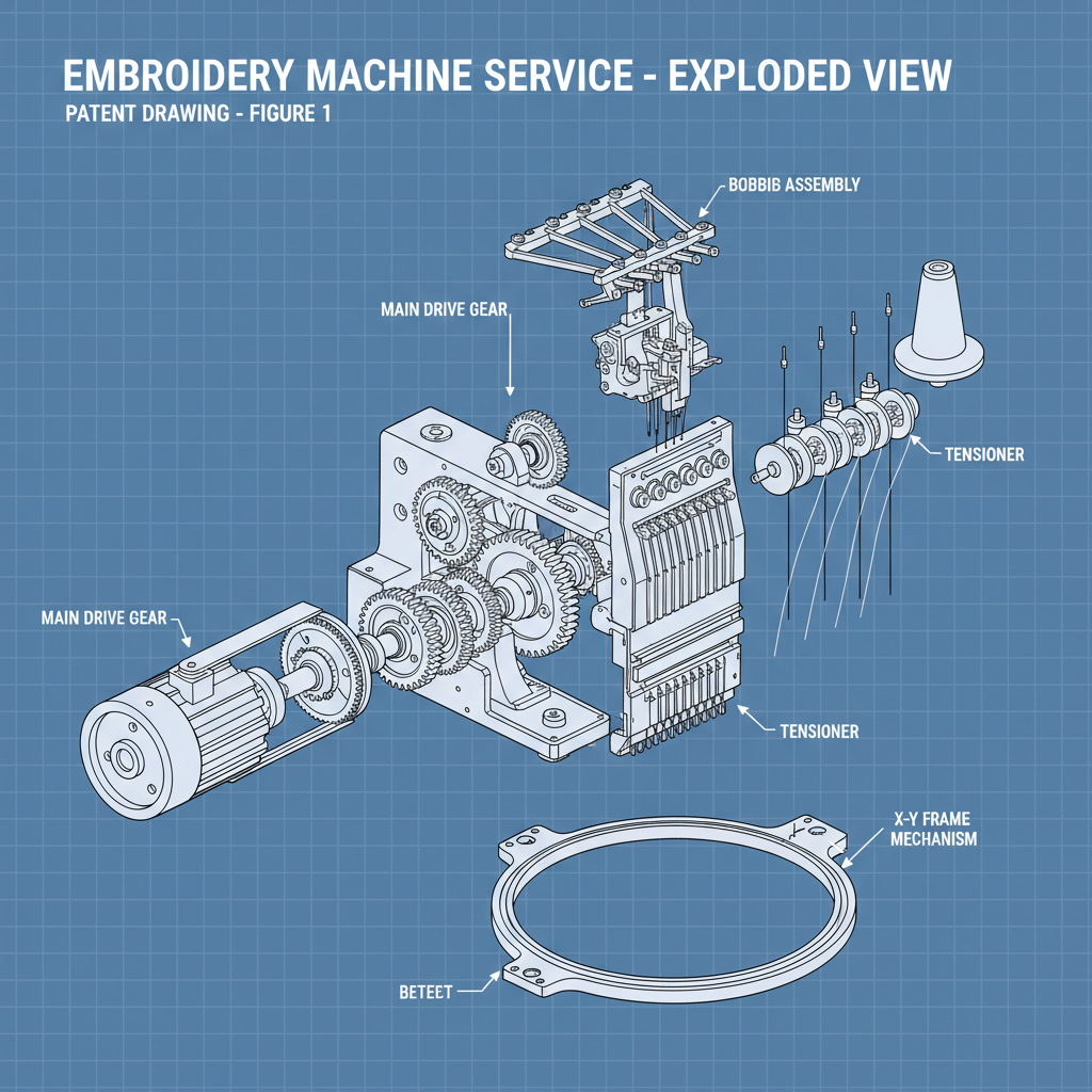Comprehensive Second Hand Embroidery Machine Service for Optimal Performance
