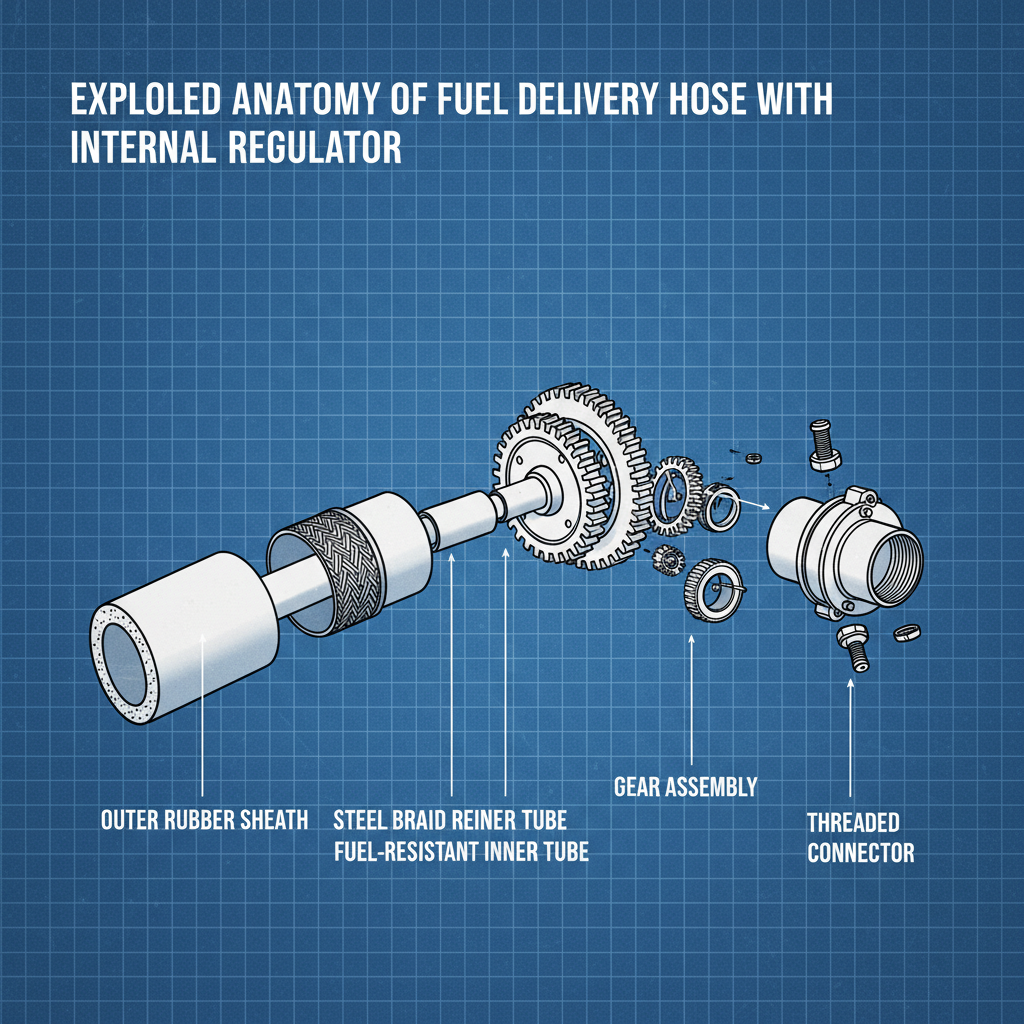Choosing the Best Rubber Hose for Gasoline Applications and Safety