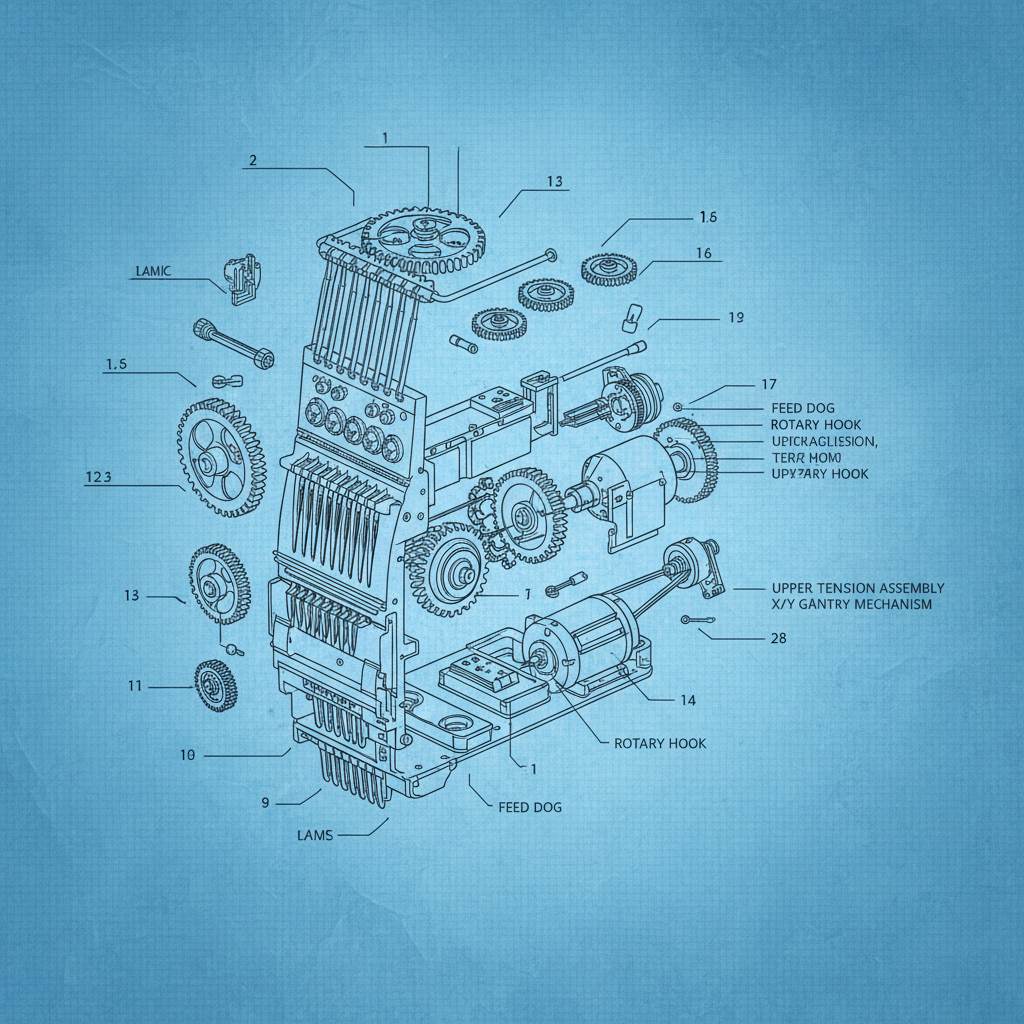 Comprehensive Second Hand Embroidery Machine Service for Optimal Performance