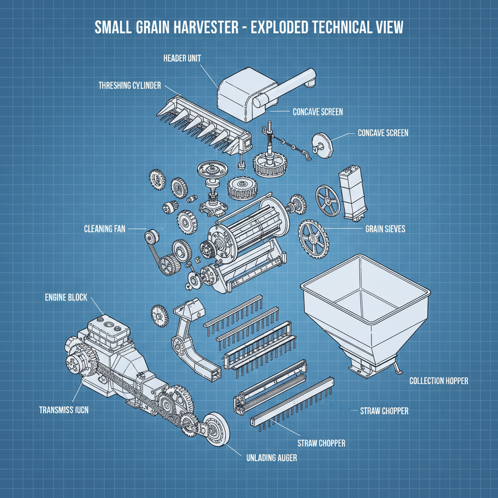 Comprehensive Guide to Small Grain Harvester Selection and Efficient Operation