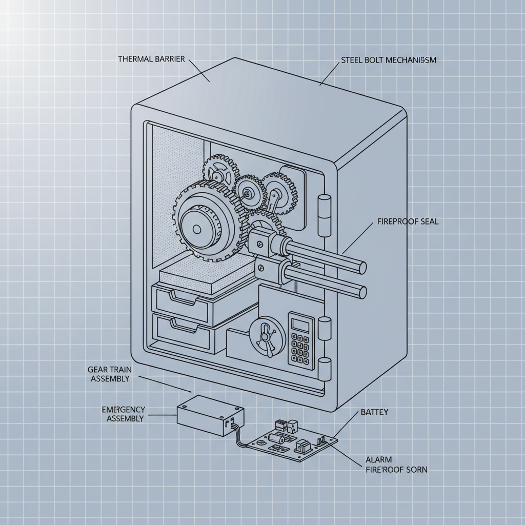 Wholesale fire proof safe for home