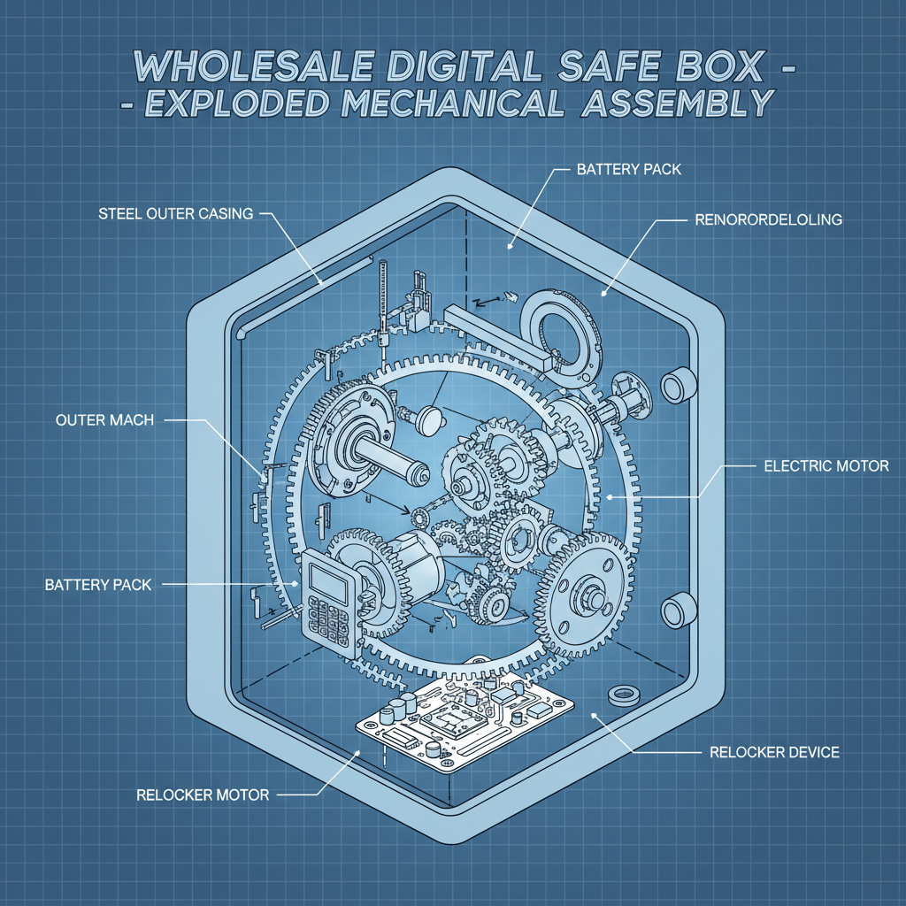 Wholesale digital safe box