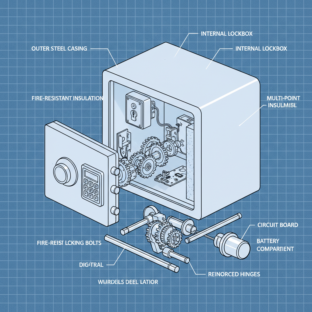 Wholesale fire proof safe for home