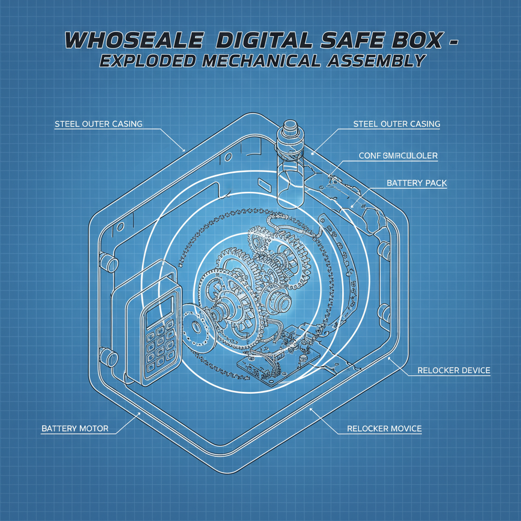 Wholesale digital safe box