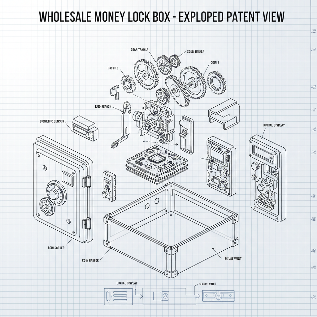 Wholesale money lock box