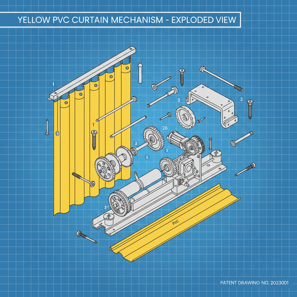 Comprehensive Guide to PVC Yellow Curtains for Temperature Control and Safety