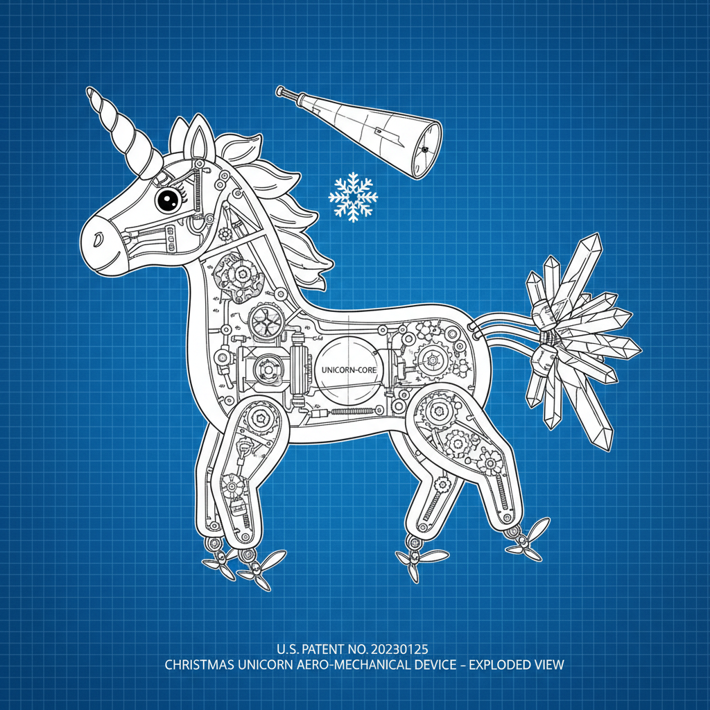 Enhance Your Christmas with a Magical Christmas Unicorn Balloon Decoration