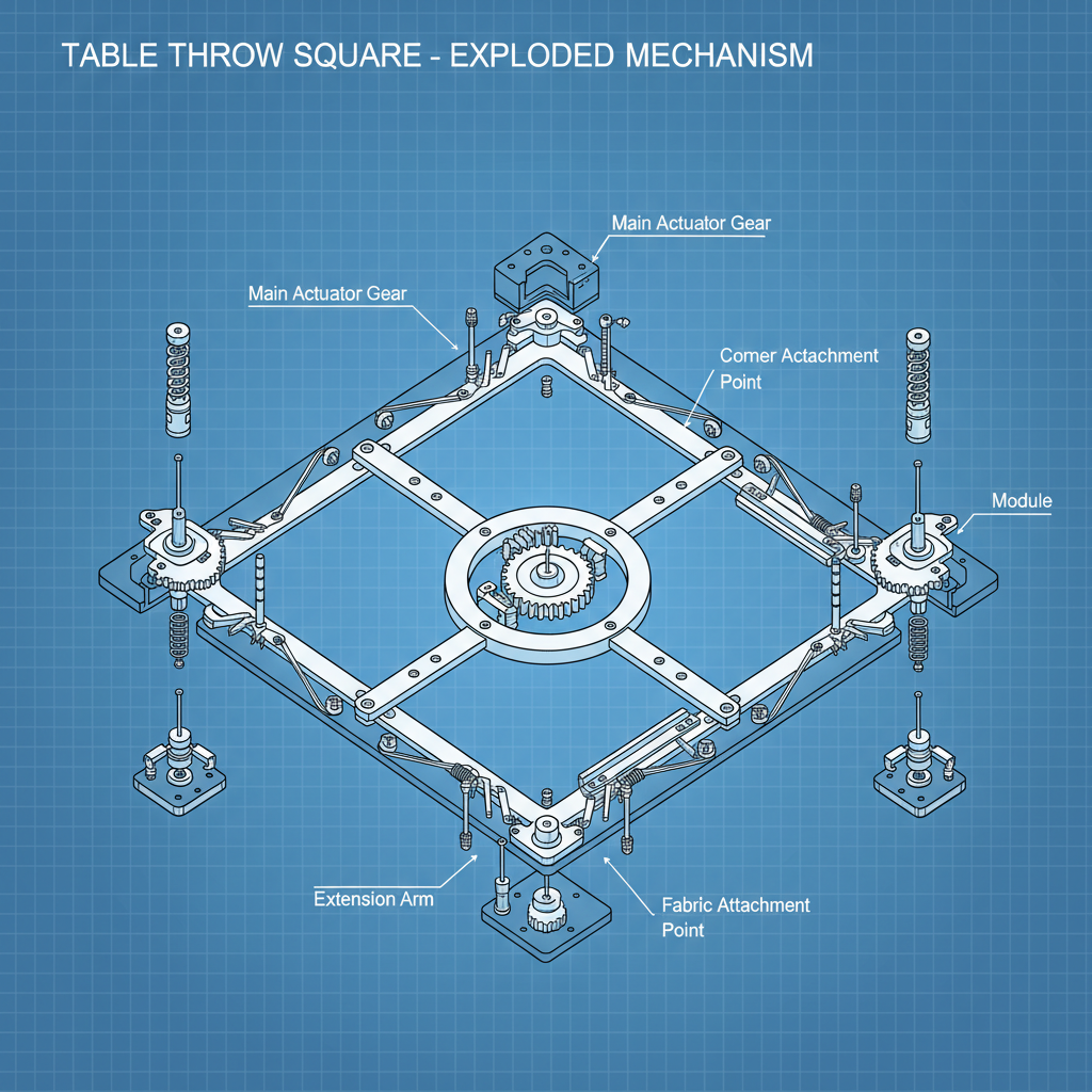 Elevate Your Event Display with the Perfect Table Throw Square Selection