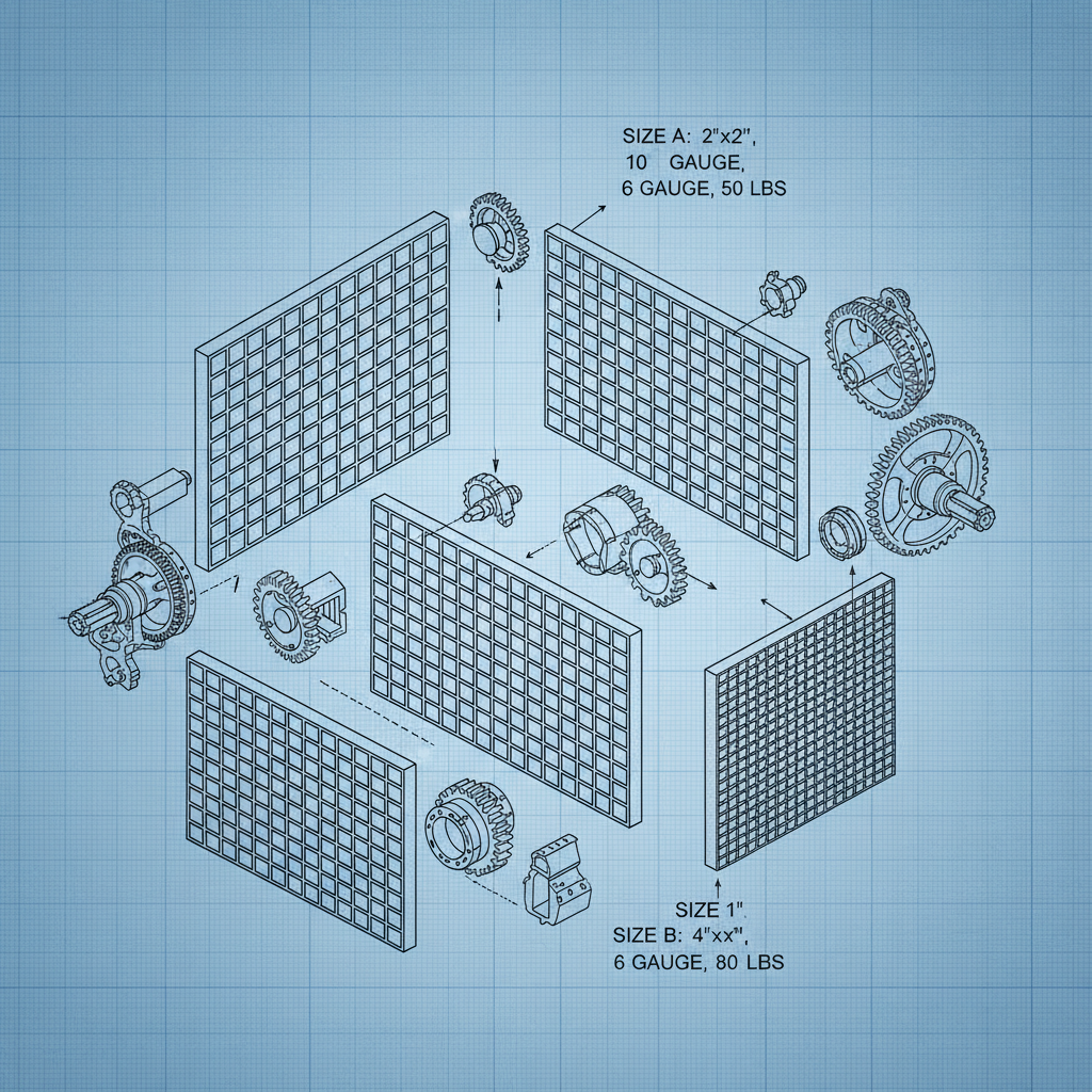 Comprehensive Guide to Welded Wire Mesh Sizes and Weights for Various Applications