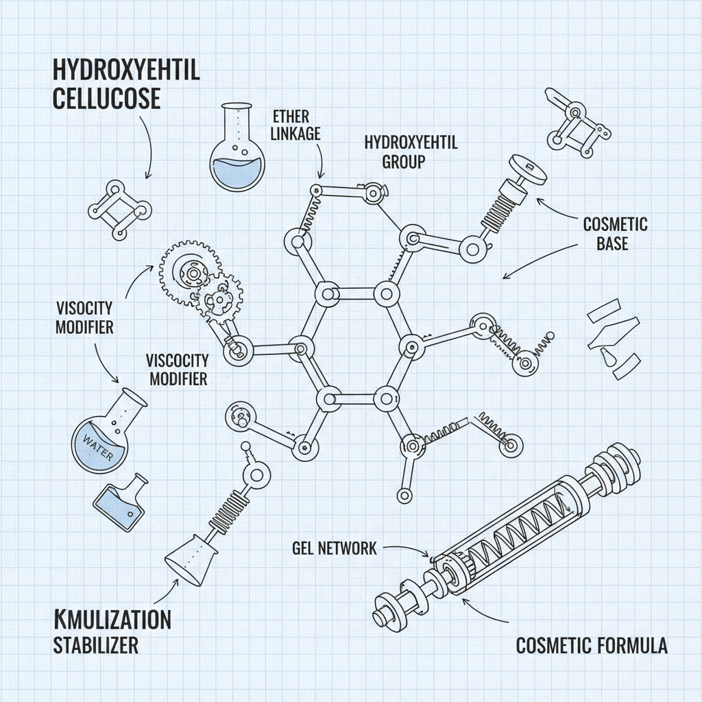 Exploring the Benefits of Hydroxyethyl Cellulose in Cosmetics Formulations