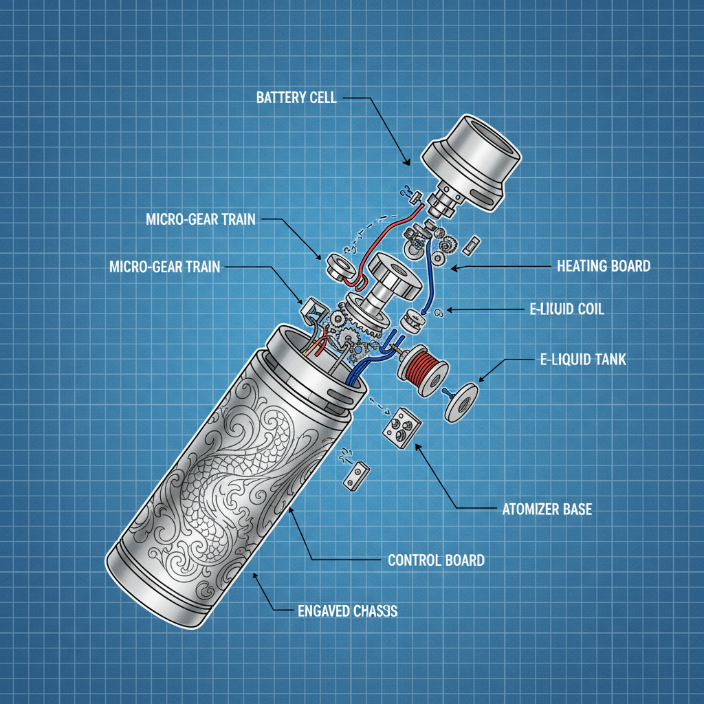 Custom Engraved Vape Pen Solutions for Branding and Personalized Style