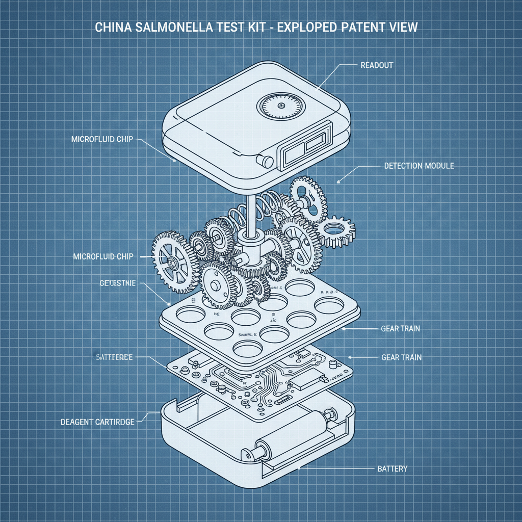 China Salmonella Test Kit for Food Safety and Quality Assurance