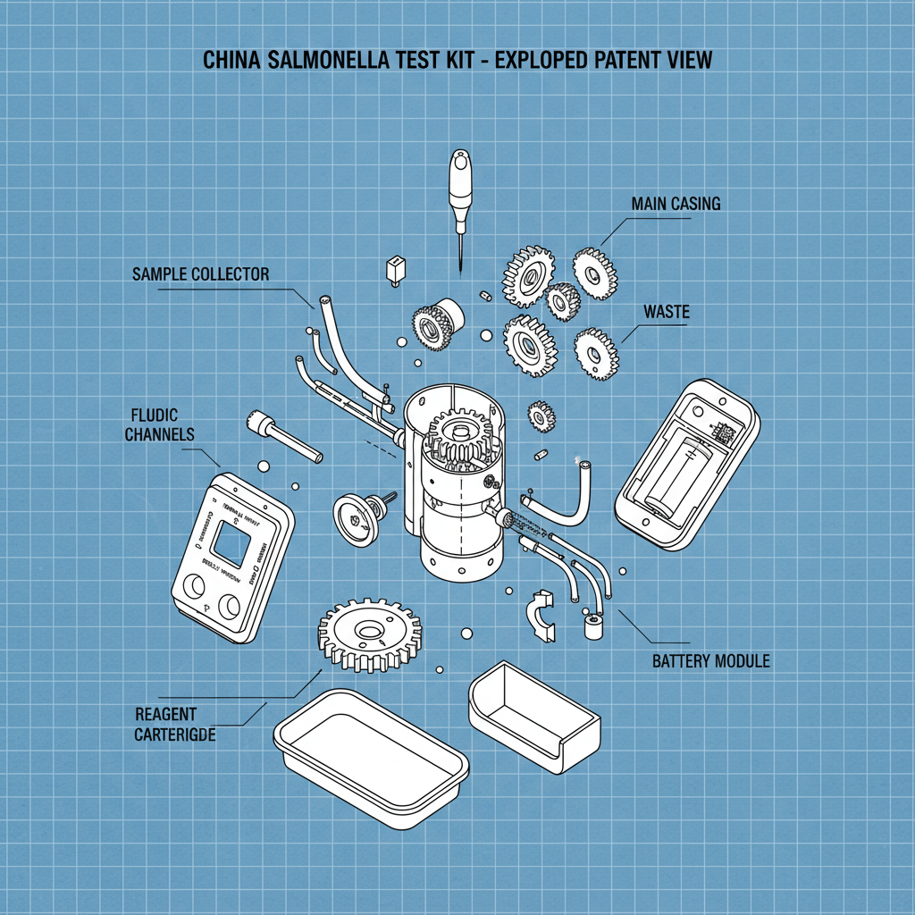 China Salmonella Test Kit for Food Safety and Quality Assurance